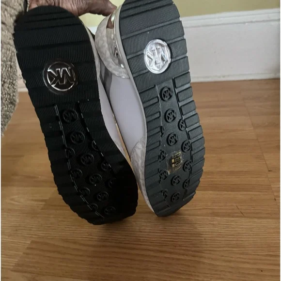 Michael Kors White Sneakers - Picture 3 of 4